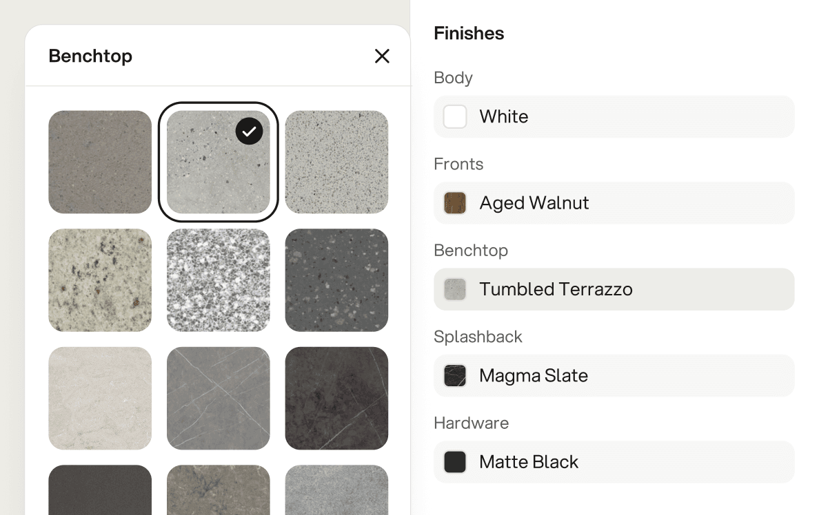 Finishes