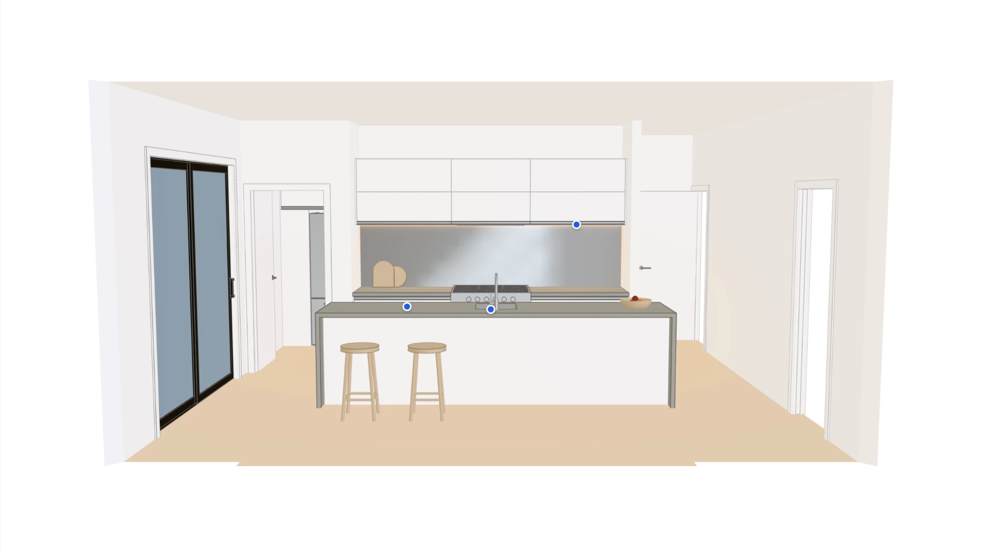 A kitchen designed in Yarlo